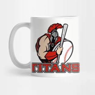 Titans Baseball Logo Mug